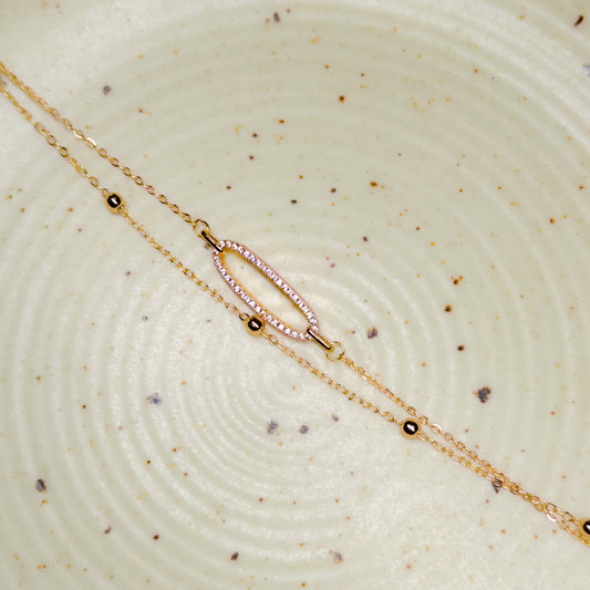 eloa layered bracelet